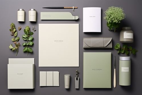 辦公用品VI樣機效果圖與攝影圖下載指南